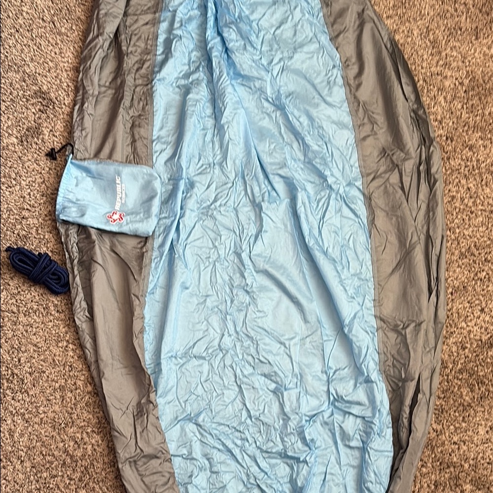 Light Blue and Gray Hammock